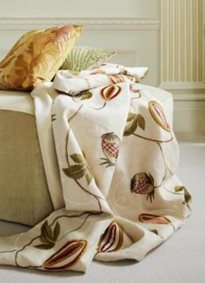 Zoffany Summer Court Weaves Cocoa Fabric